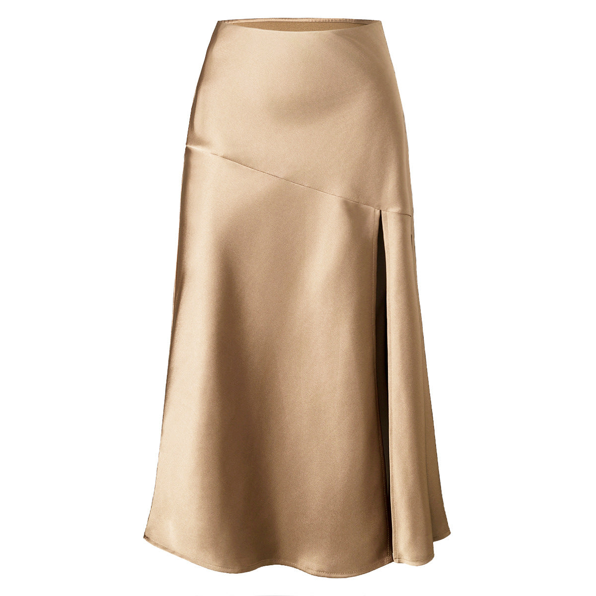 Women's Elastic Split Long Sexy Patchwork Hip Skirts
