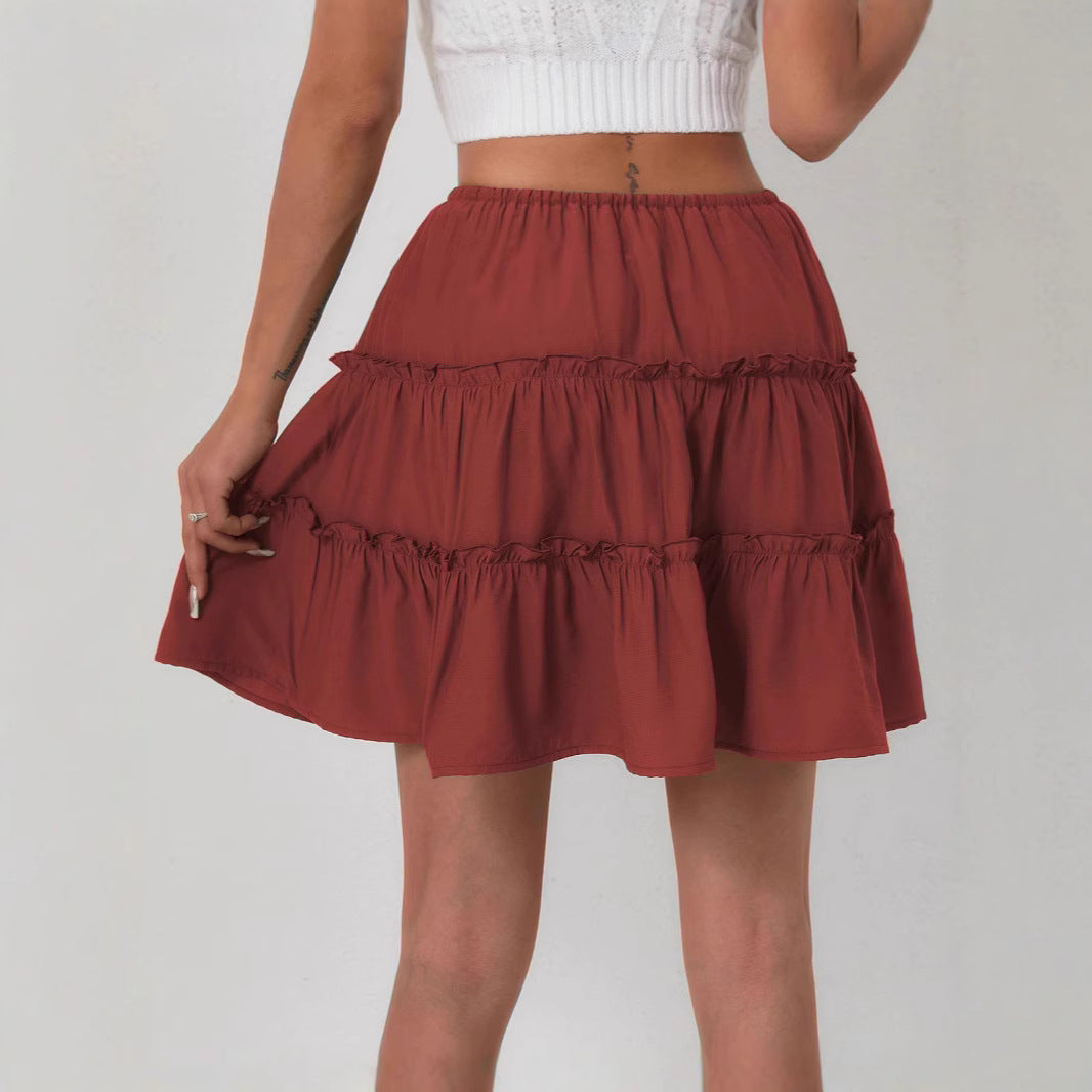 Women's Adjustable Lined High Waist For Skirt