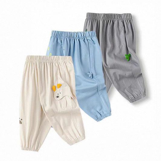 Children's Cool Comfortable Trousers Feet Anti Mosquito Children's Pants