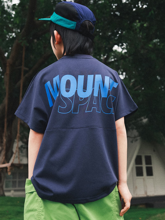 Children's Boy Cool Round Neck Top Middle Children's T-shirt