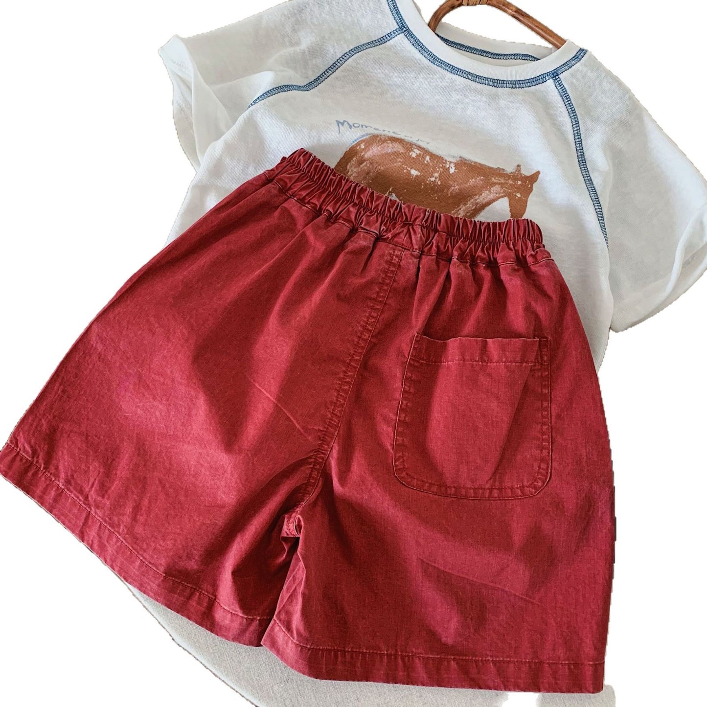 Children's Summer Boys Personality Waist Bag Casual Children's Pants