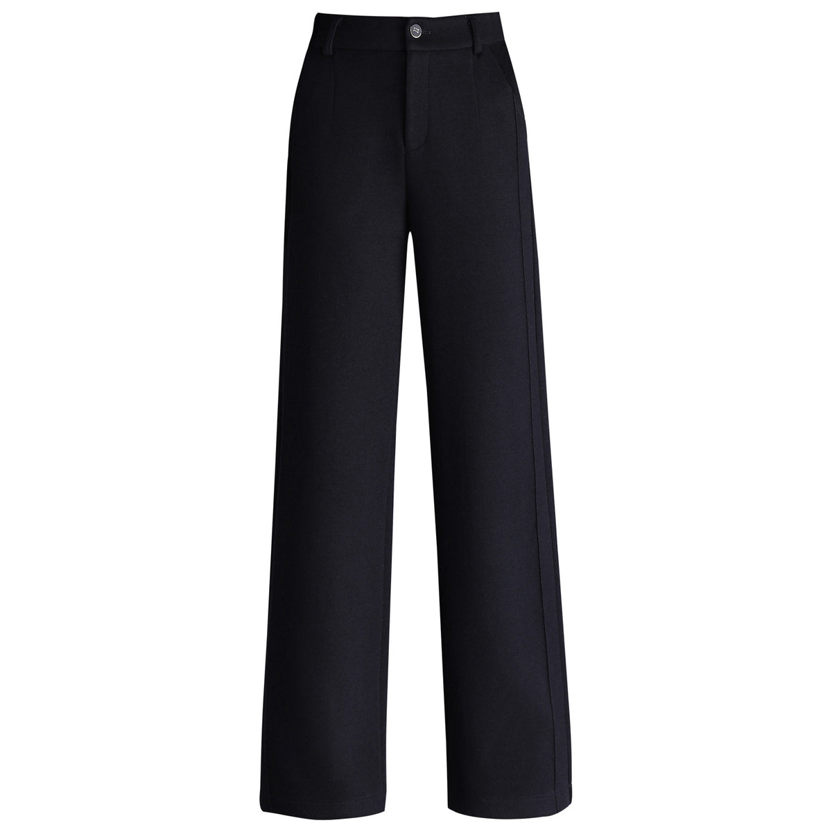 Women's Woolen High Waist Slimming Loose Wool Casual Pants