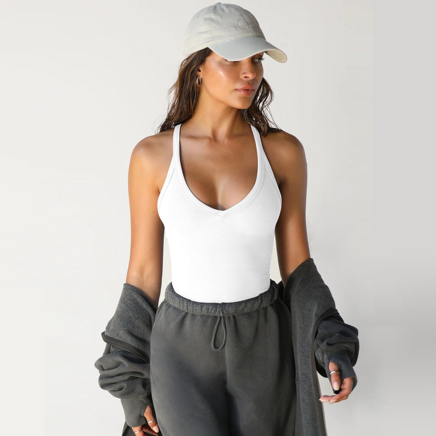 Spring Knitted Sexy Slim Fashion Inner Vests
