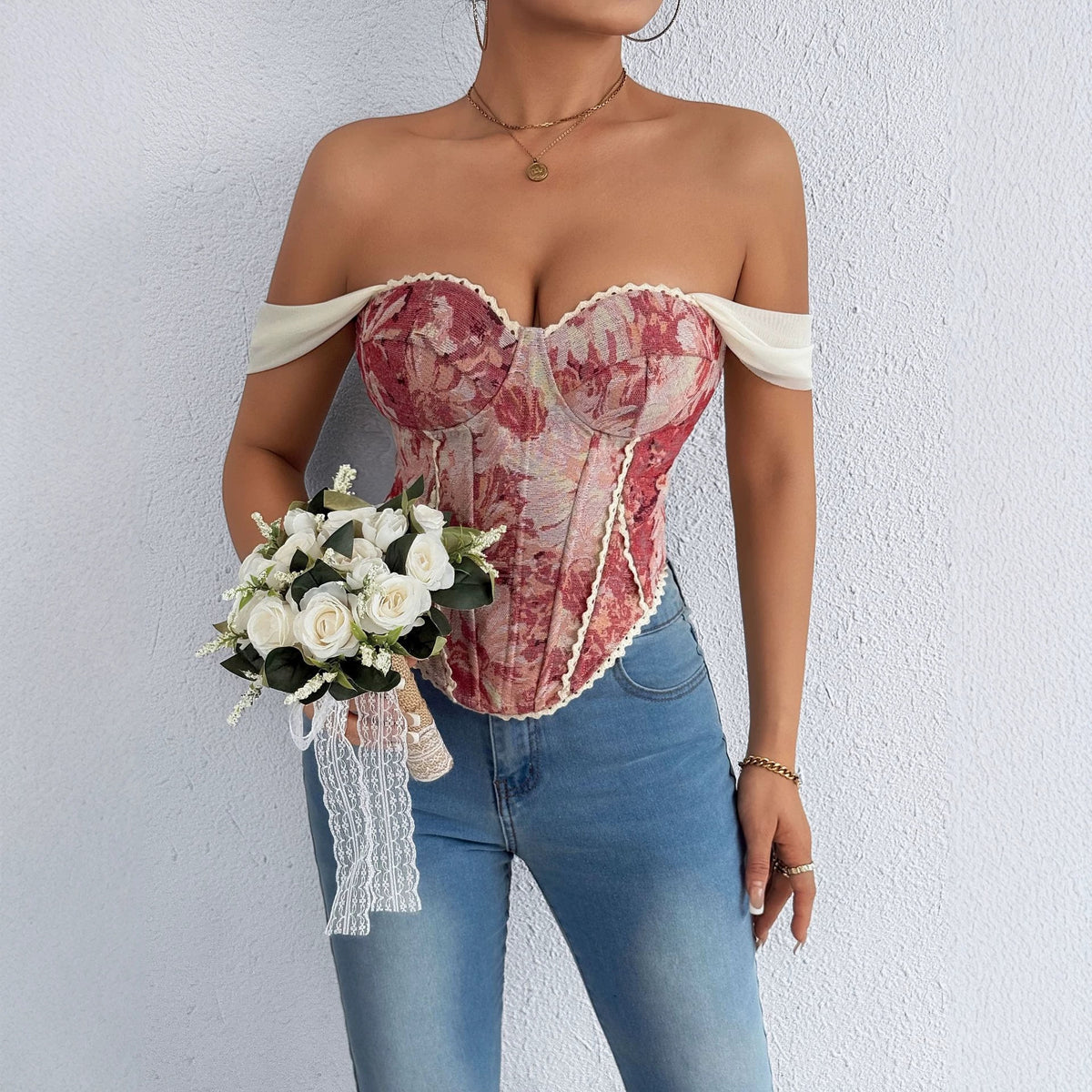 Women's Bra Camisole Summer Outer Wear Design Sense Beautiful Back Small Vest/suspenders/tube Top