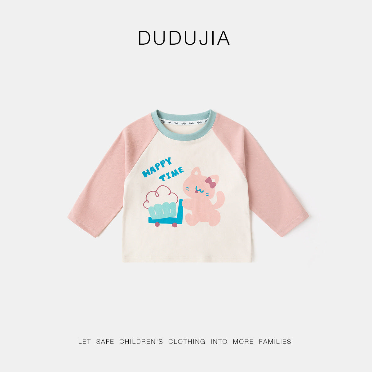 Children's Pieces Clothing Long-sleeved Spring Pants Wear Children's T-shirt