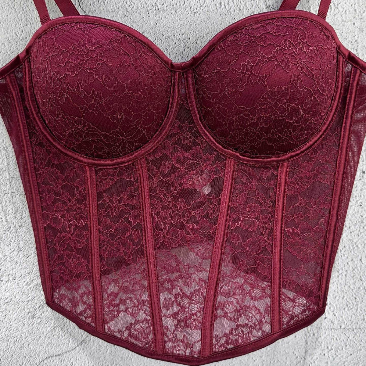 Fishbone Bra Push Up Sexy Pure Desire With Chest Pad Small Vest/suspenders/tube Top