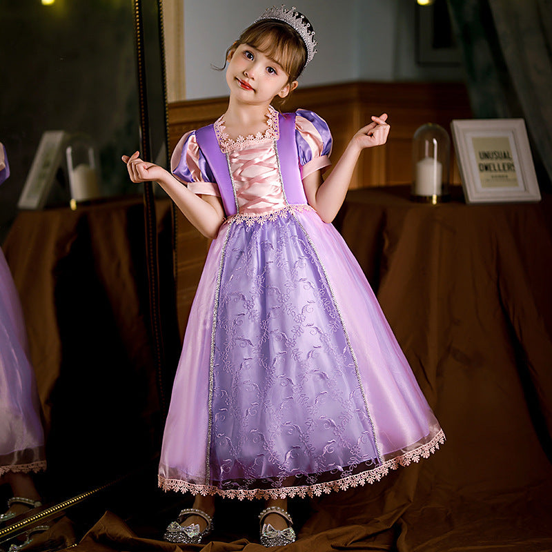 Slouchy Children's Halloween Sophia Princess Shirt Children's Dress