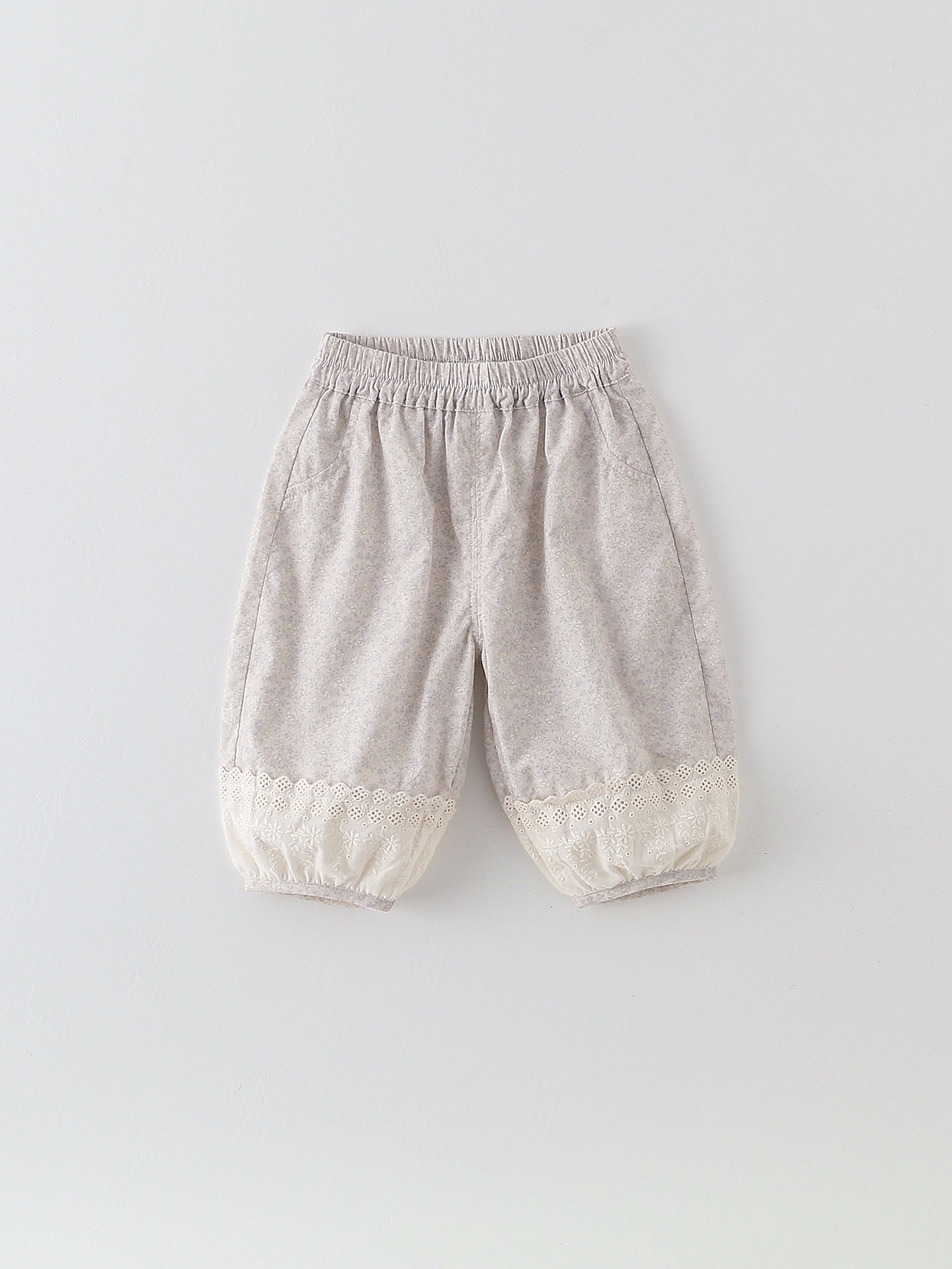 Infant Toddler Cotton Cropped Summer Korean Style Versatile Bloomers Loose Children's Pants