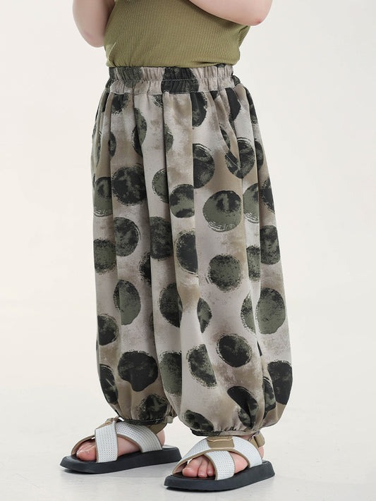 Children's Boy's Summer Thin Bloomers Korean Style Children's Pants