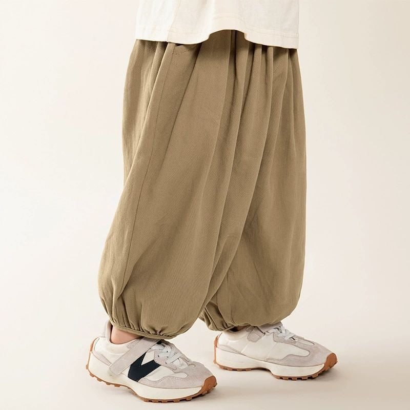 Children's Boys Summer Casual Fashion Korean Retro Bloomers Mori Style Children's Pants