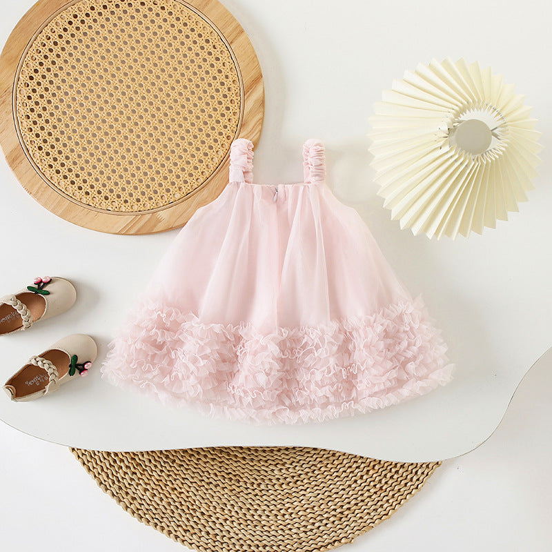 Children's Clothing Summer Straps Vest Princess Little Fairy Children's Dress