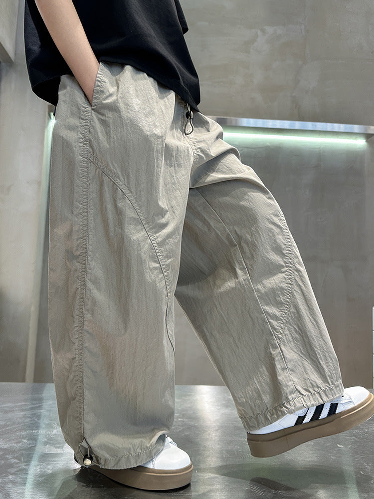 Children's Summer Thin Mosquito Repelling Trousers Middle Big Children's Pants