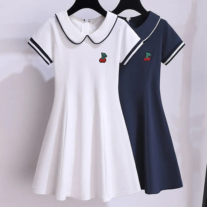 Children's Thin Sweet Western Princess Doll Collar Children's Dress