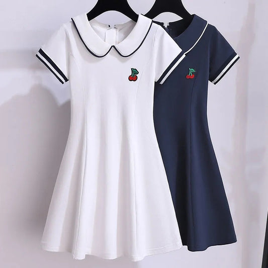 Children's Thin Sweet Western Princess Doll Collar Children's Dress