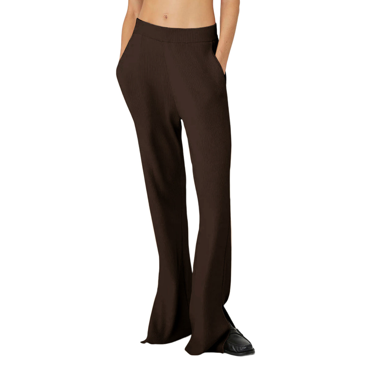 Women's Solid Color Loose Yoga Sports Casual Pants