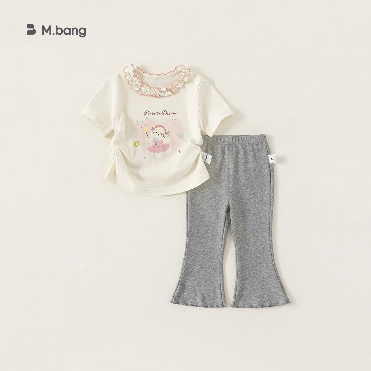 Children's Clothing Short-sleeved Summer Floral Round Neck Tops Children's T-shirt
