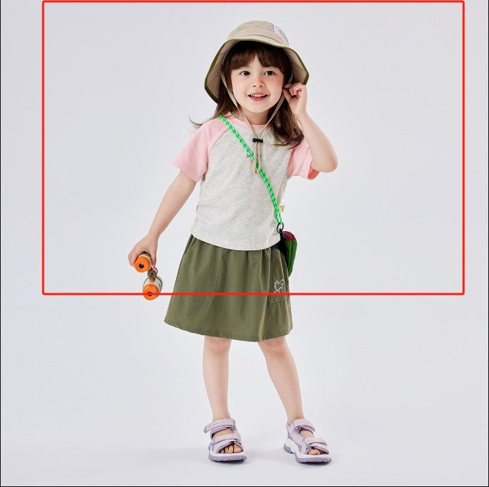 Short-sleeved Large Collection Summer Sweet Clothes Children's T-shirt