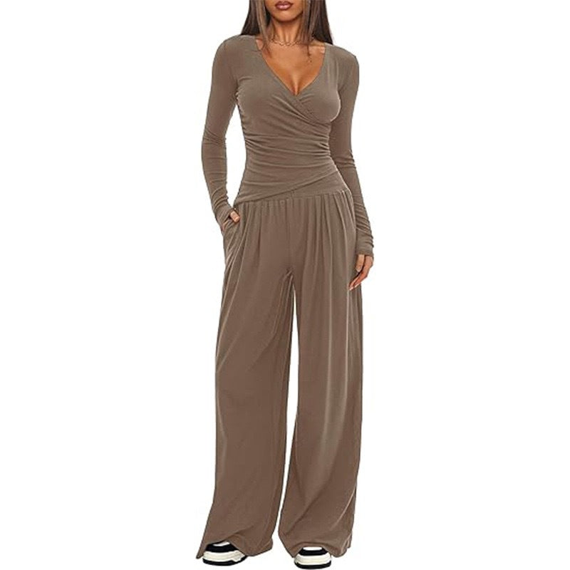 Women's Short-sleeved Sportswear Two-piece Leisure Commute Fashion Casual Suit