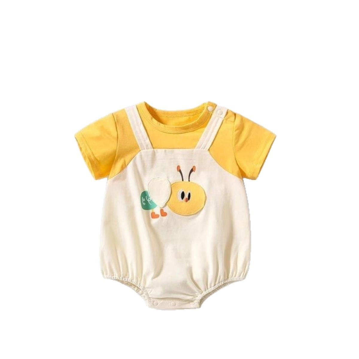 Summer Rompers Short Sleeve Cute Born Jumpsuit, Climbing Suit