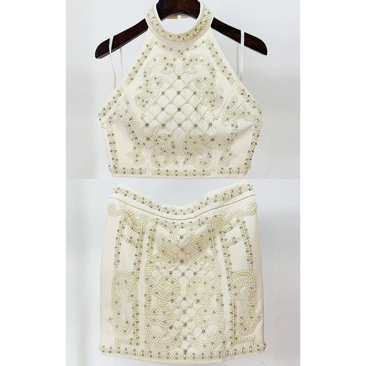 Cool Creative Bead Diamond Metal Sheet Fashion Casual Suit
