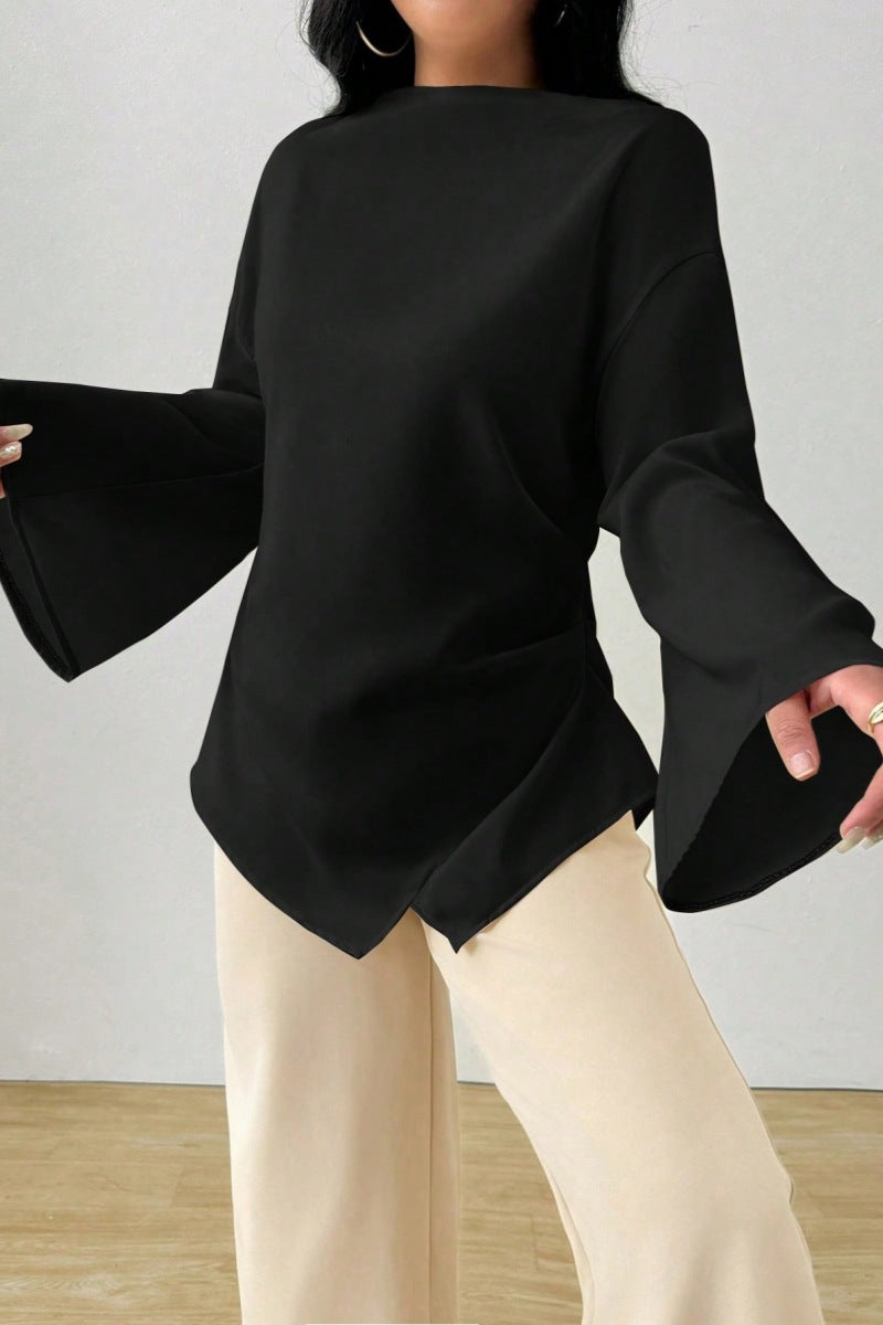 Women's Irregular Casual Comfortable Travel Holiday Day Large Size T-shirt