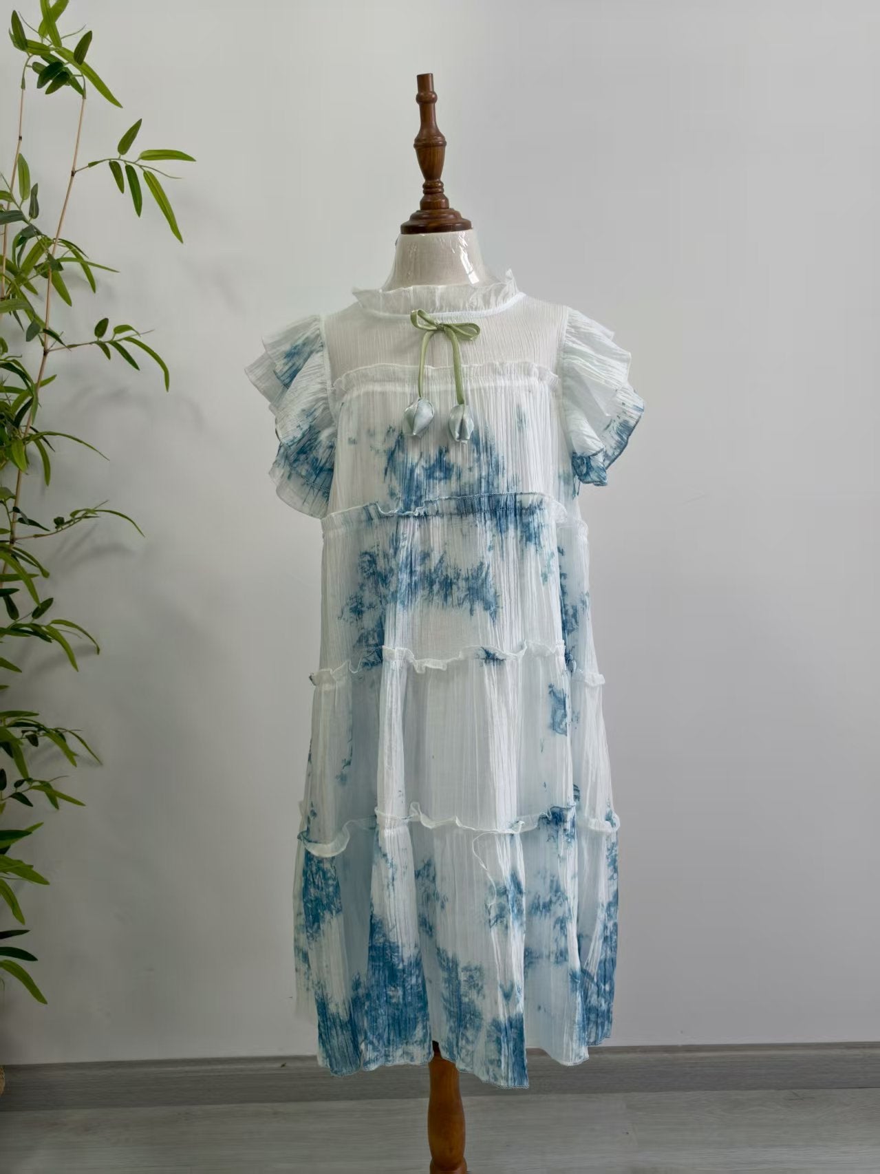 Children's Yunnan Dali Clothing Summer Handmade Flying Children's Dress