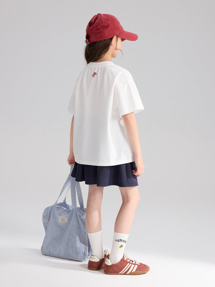 Children's Cartoon Printed Versatile Cool Summer Short-sleeved Children's T-shirt