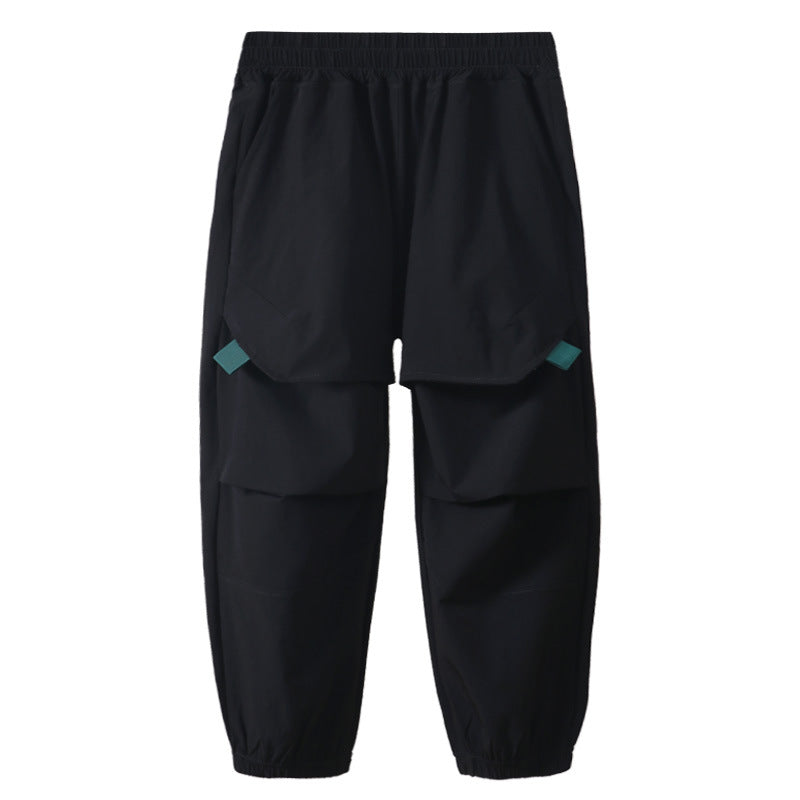 Boys Track Western Style Anti Mosquito Teens Trousers Loose Leisure Children's Pants