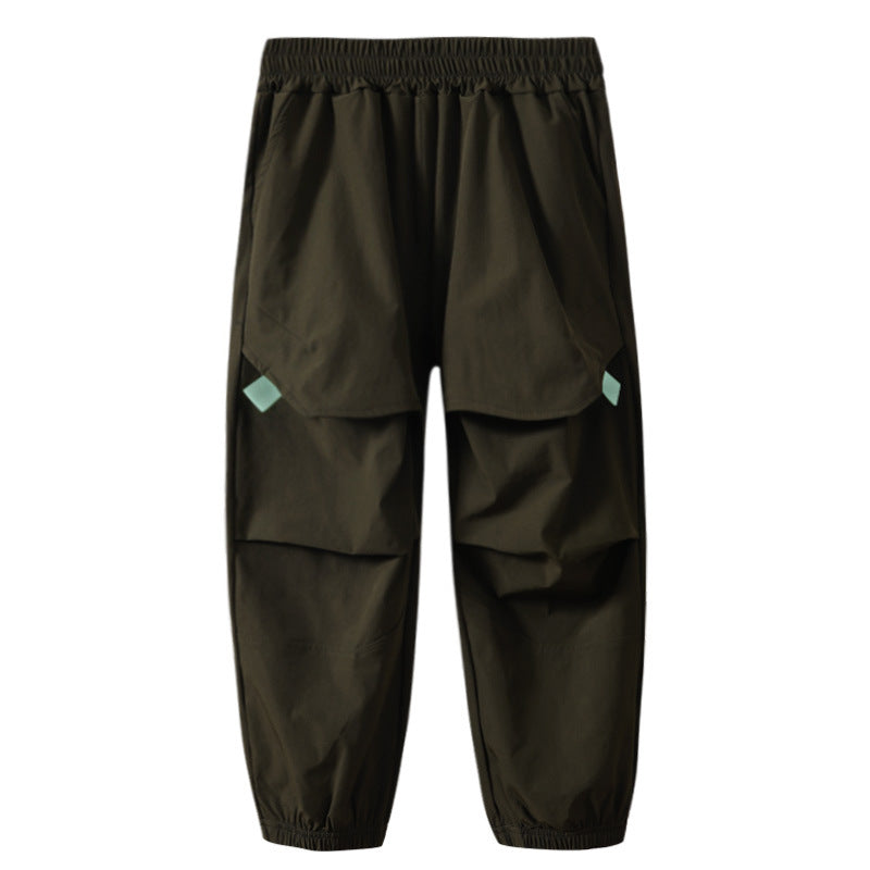 Boys Track Western Style Anti Mosquito Teens Trousers Loose Leisure Children's Pants