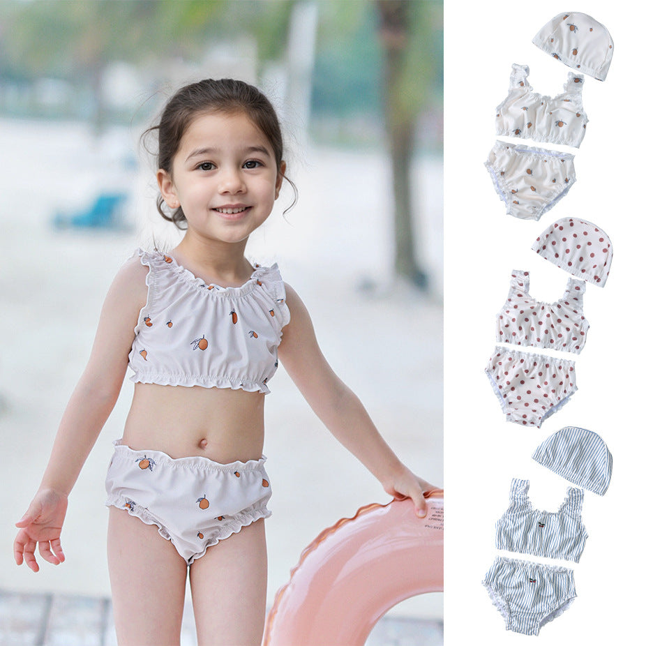 Children's One-piece Swimsuit Sun Protection Cute One Children's Suit