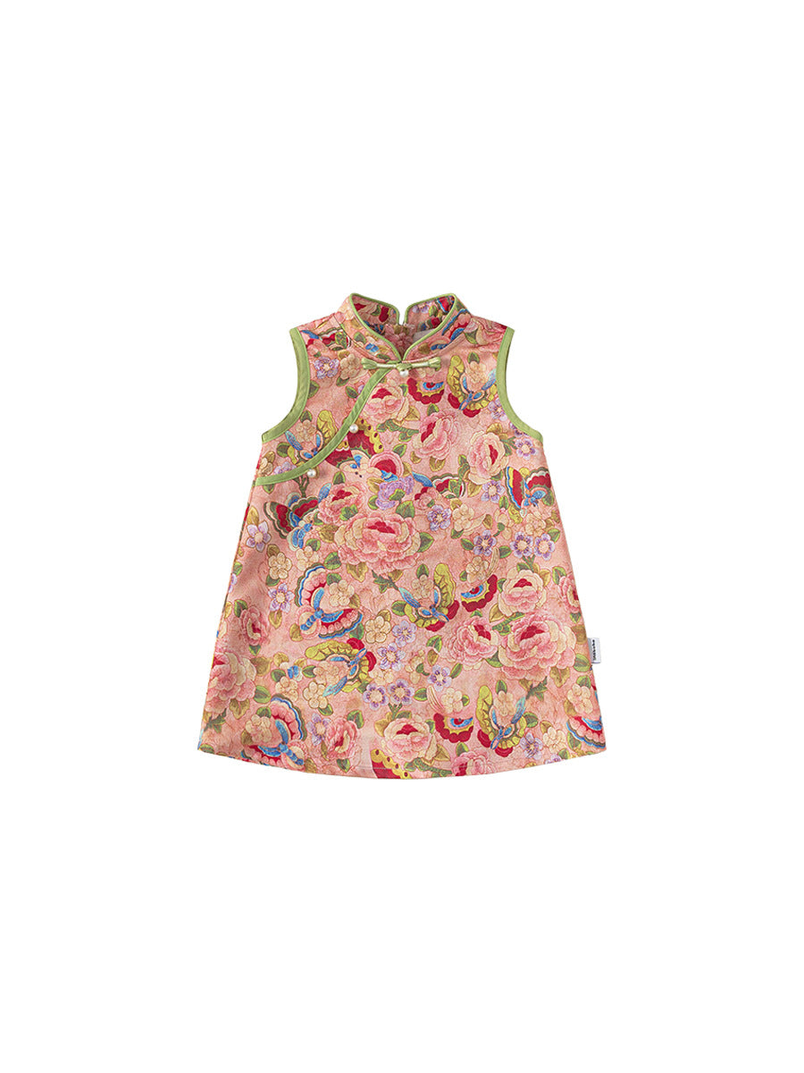 Children's Clothing Summer Cheongsam Chinese Style Clothes Children's Dress