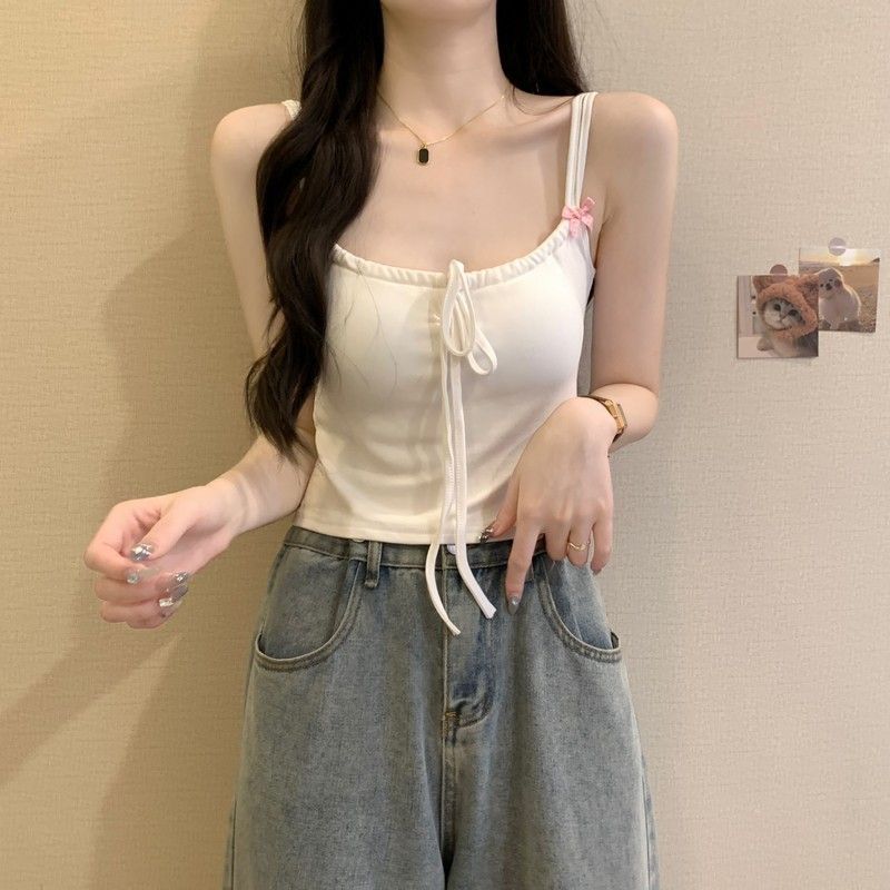 Padded Strap Hipster Niche Slim Fit Flab Hiding Vests