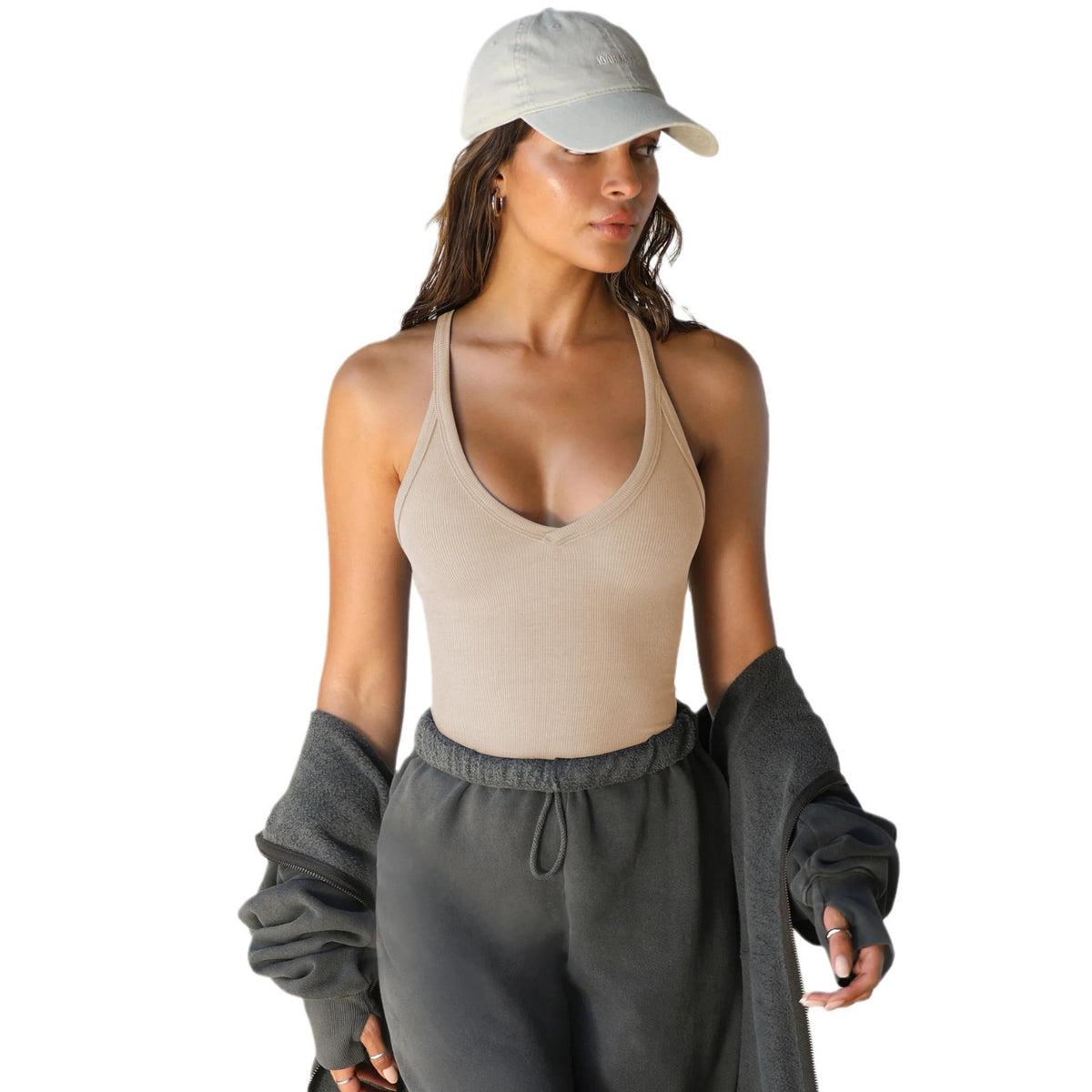 Spring Knitted Sexy Slim Fashion Inner Vests