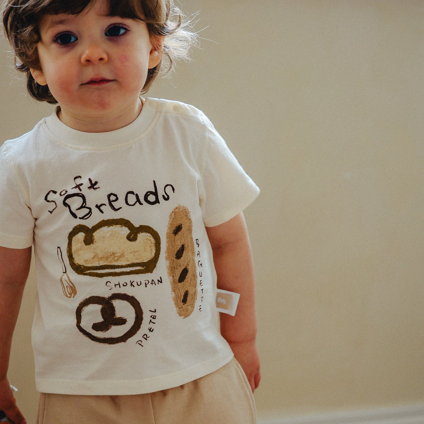 Children's Cotton Printed Summer Short Sleeve Top Nordic Style Boys Children's T-shirt