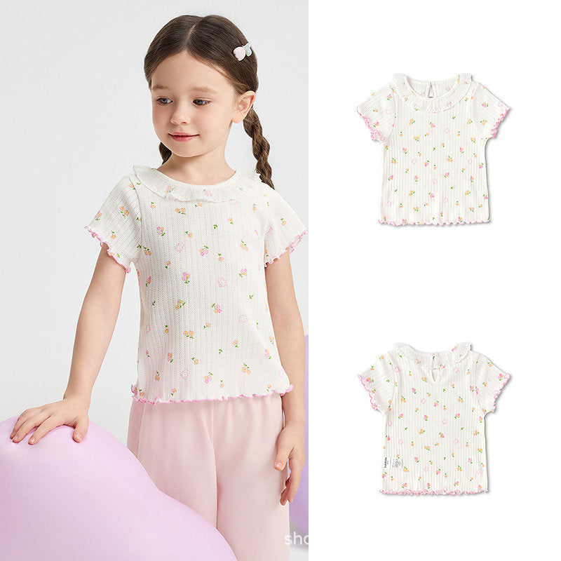 Children's Clothing Top Short-sleeved Summer Cute Children's T-shirt