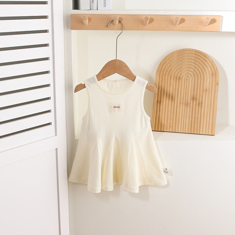 Summer Clothes Thin Cute Western Style Children's Dress