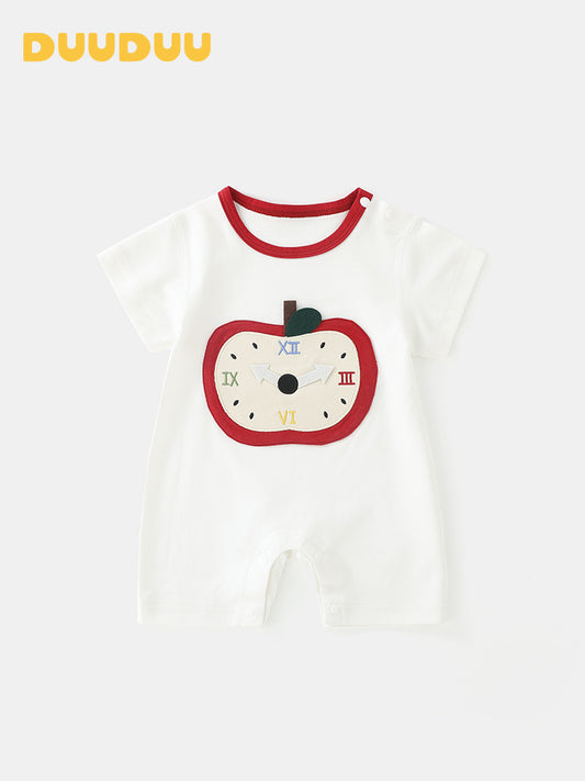 Apple Clock Summer Thin Short Sleeve Jumpsuits Class Jumpsuit, Climbing Suit