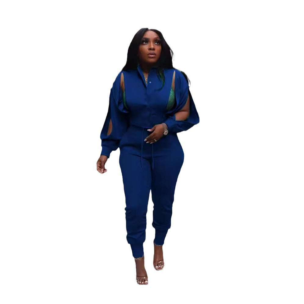 Fashion Beautiful Graceful Comfortable Women's Personality Fashion Casual Suit