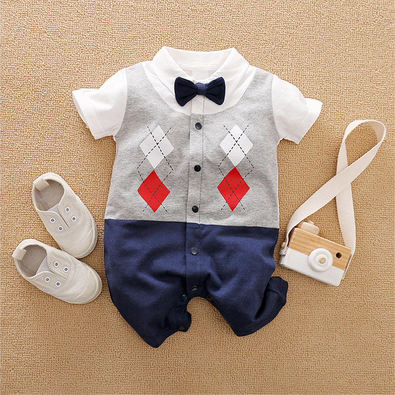 Jumpsuit Summer Full Moon Year Dress Born Hundred Days Romper Jumpsuit, Climbing Suit