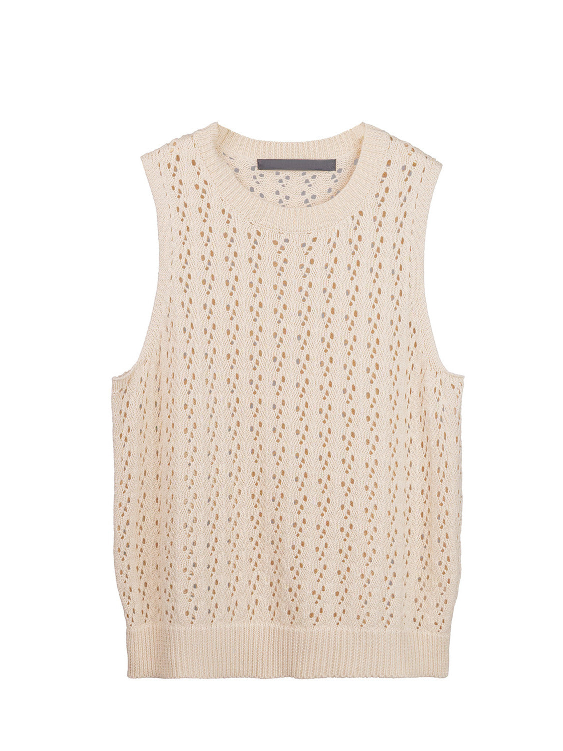 Women's Elegant Knitted Summer Cutout Sleeveless Small Vest/suspenders/tube Top