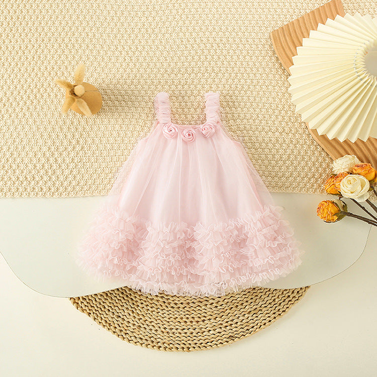 Children's Clothing Summer Straps Vest Princess Little Fairy Children's Dress