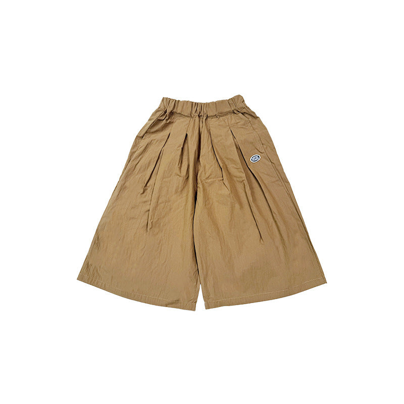 Wear Early Spring Outdoor Loose Light Soft Children's Pants