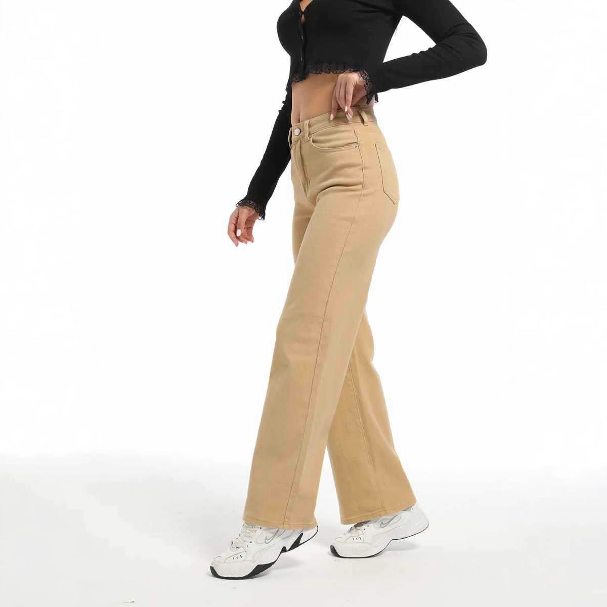 Women's Source High Quality Spring Straight Jeans
