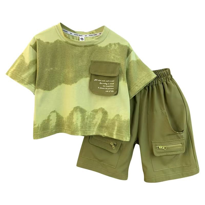 Men's Korean Style Thin Autumn Wear Cool Children's Suit