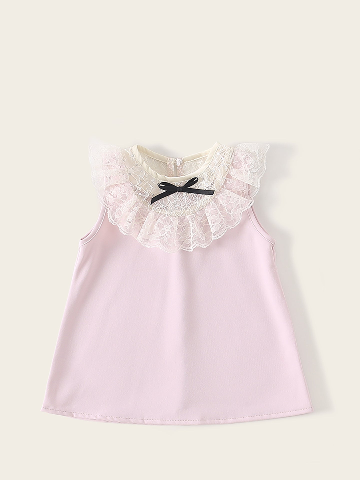 Children's Skirts Summer Lace Bow Vest One Year Old Children's Dress