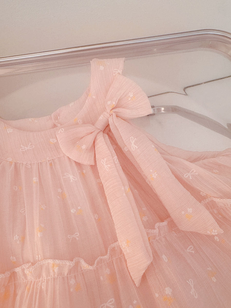 Children's Clothing Summer Shirt Cotton Silk Princess Children's Dress