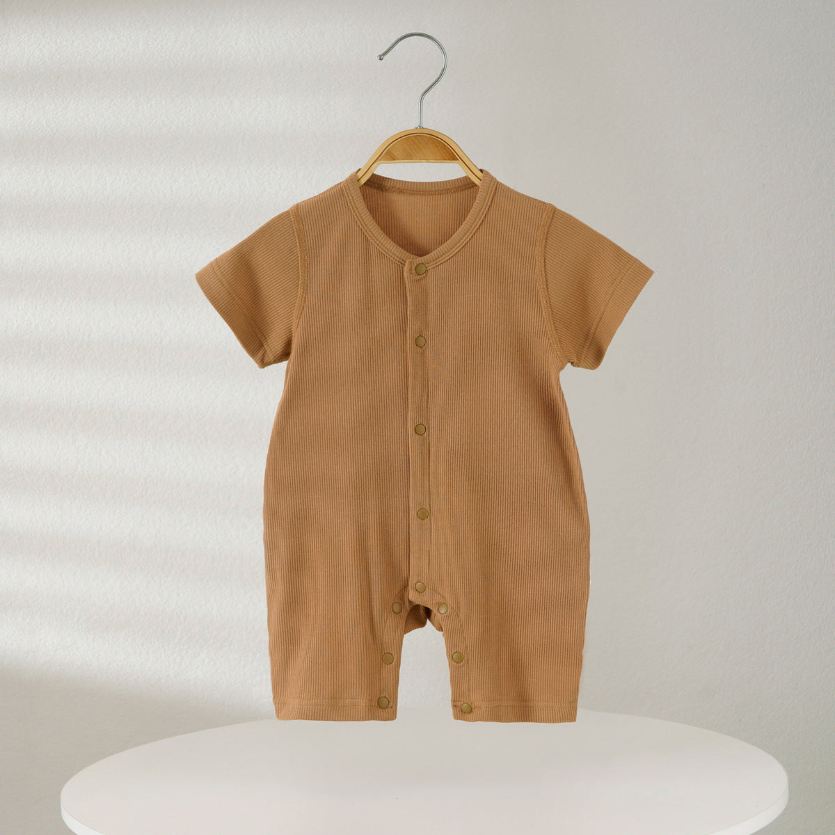 Comer Summer Modal Jumpsuit Thin Short-sleeved Romper Boy Jumpsuit, Climbing Suit