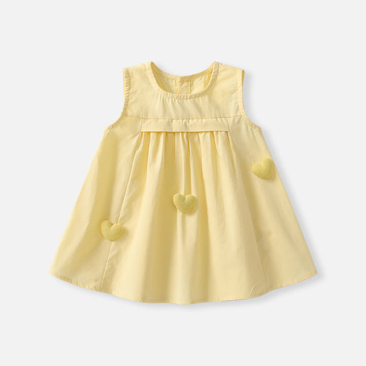 Summer Super Cute Vest Fashionable Princess Children's Dress