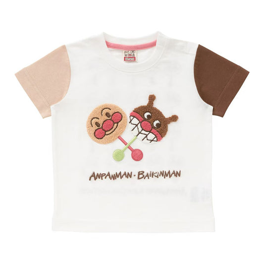 Children's Superman Series Short Sleeve Ten Thousand Needle Embroidery Towel Puff Children's T-shirt