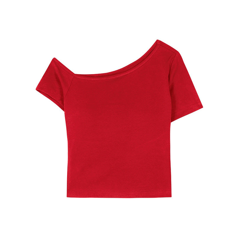 Women's Short-sleeved Summer Design Pure Desire Hot Women's T-shirt